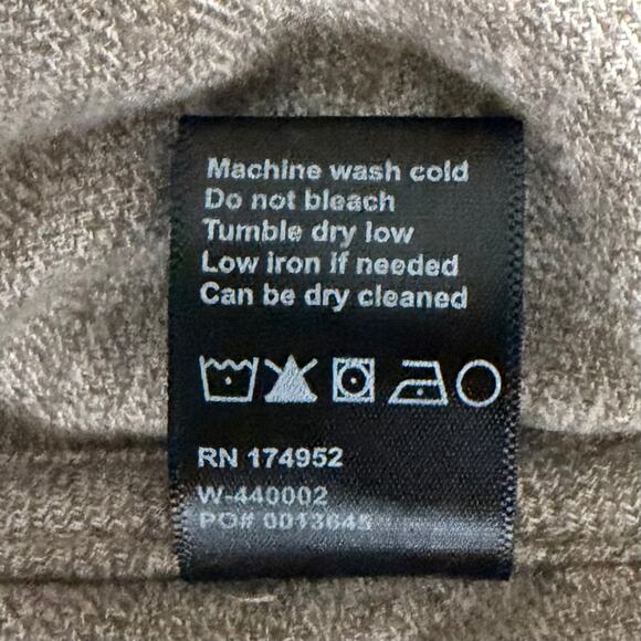 Wellen Huckberry Seawool Bubble Vest Large Brown Sustainable Quilted Outerwear - Picture 10 of 10